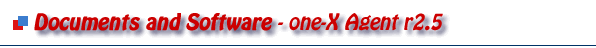 one-X Agent Docs by Telesavers